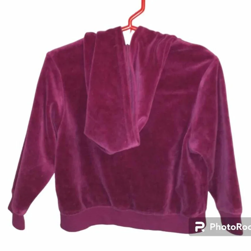 Gymboree Girls 3t purple fuscha hooded sweatshirt Angel  K-139